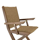 Vick - Salon De Jardin - Marron/Taupe