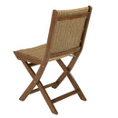 Vick - Salon De Jardin - Marron/Taupe
