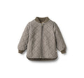Chaqueta térmica Loui - Rayas marrones