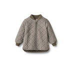 Chaqueta térmica Loui - Rayas marrones