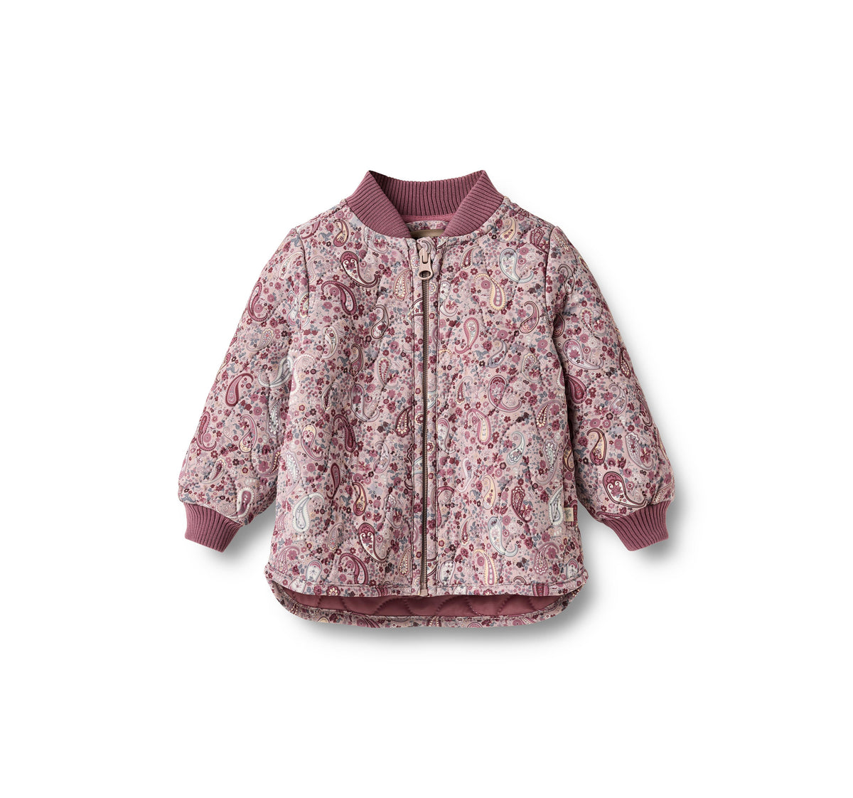 Giacca termica Loui - Paisley rosa spento