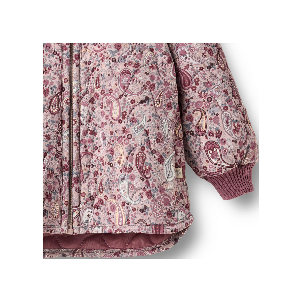 Giacca termica Loui - Paisley rosa spento