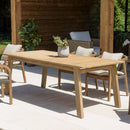 Celestin - Table À Manger De Jardin - Acacia - Marron