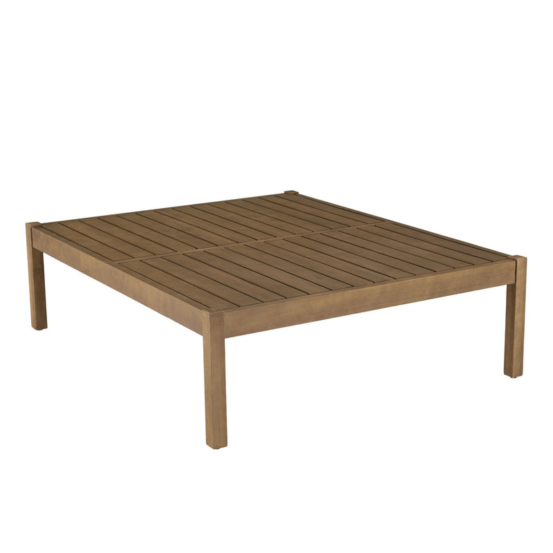 Celestin - Salon De Jardin - Acacia/Corde Polypropylène/Tissu Polyester/Mousse Polyuréthane/Fibre Polyester - Vert/Gris/Marron