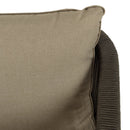 Celestin - Salon De Jardin - Acacia/Corde Polypropylène/Tissu Polyester/Mousse Polyuréthane/Fibre Polyester - Vert/Gris/Marron