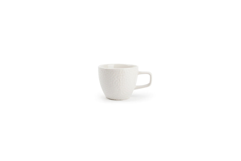 Mielo - Set De 4 Tasses À Moka - Grès - Blanc