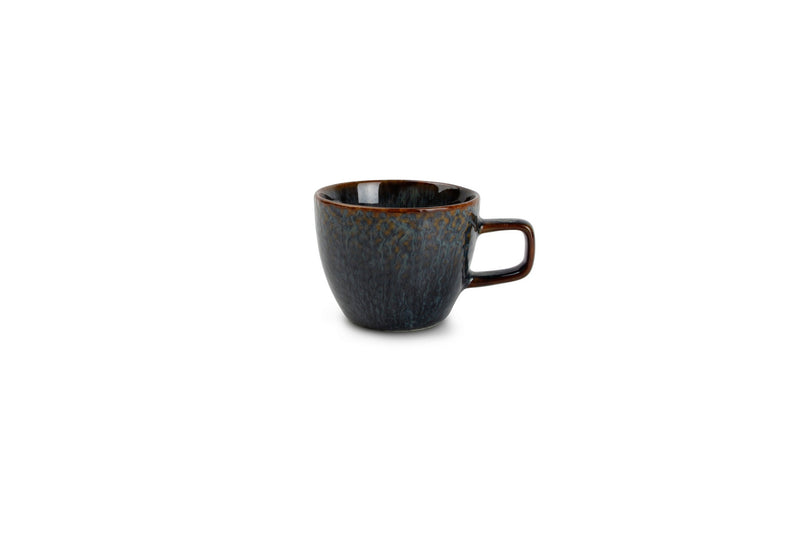 Mielo - Set De 4 Tasses À Moka - Grès - Bleu/Vert