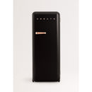 Nevera Retro 281L - Nevera Retro - Tiradores Negro Rosa Oro