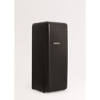 Retro Fridge 281L - Retro Fridge - Black with Black Handles