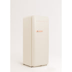 Retro Fridge 281L - Frigorífico Retro - Blanco Roto Tiradores Oro Rosa