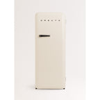 Retro Fridge 281L - Réfrigérateur Rétro - Blanc Cassé Poignées Noires