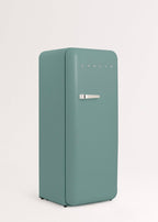 Fridge Retro 281L - Frigorífico De Estilo Retro - Sage# Plata