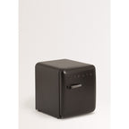 Retro Fridge 48L - Retro Refrigerator - Black with Black Handles
