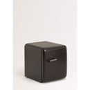 Retro Fridge 48L - Réfrigérateur Rétro - Noir Poignées Noires