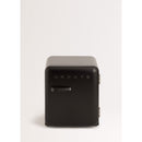 Retro Fridge 48L - Réfrigérateur Rétro - Noir Poignées Noires