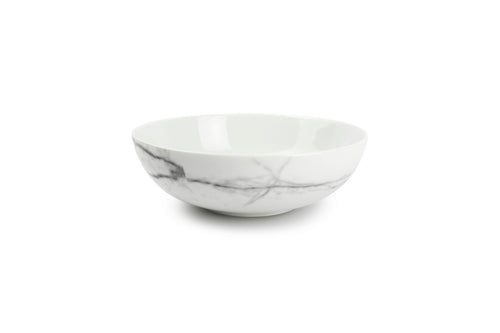 Stone - Set De 4 Bols Marble - Porcelaine - Blanc