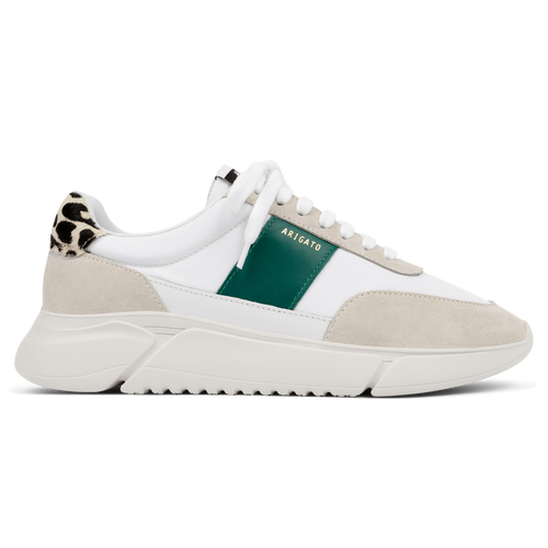 Genesis Vintage Runner - White/Kale Green - Women