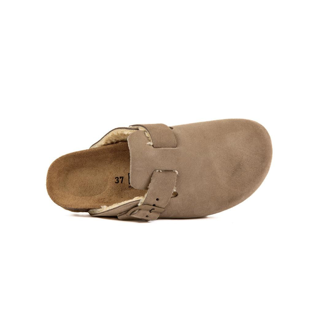 Zuecos Marrones - Mujer