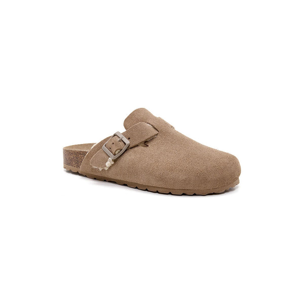 Zuecos Marrones - Mujer