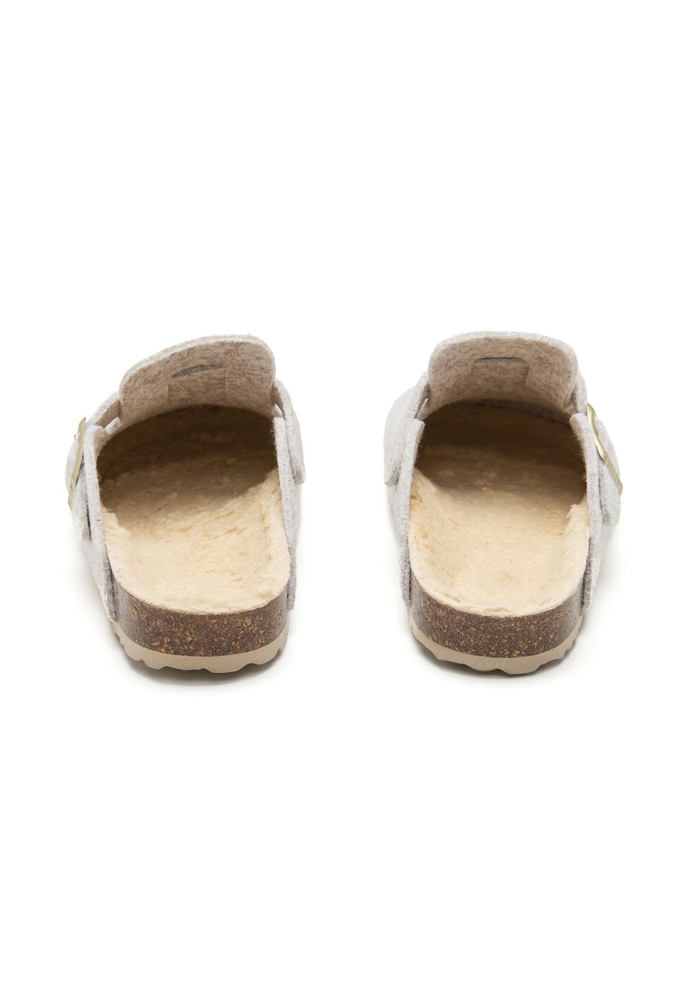 Beige Clogs - Women