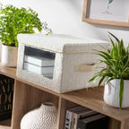 Storage Box - Fabric - Ecru