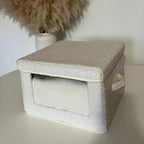 Storage Box - Fabric - Ecru