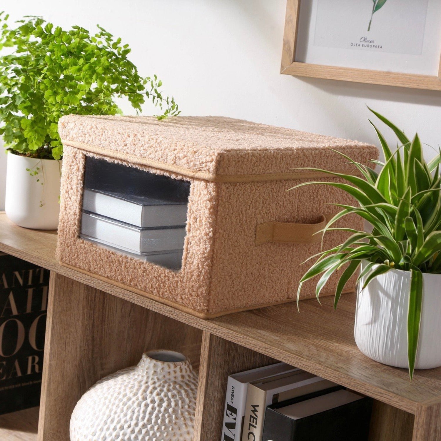 Storage Box - Fabric - Beige