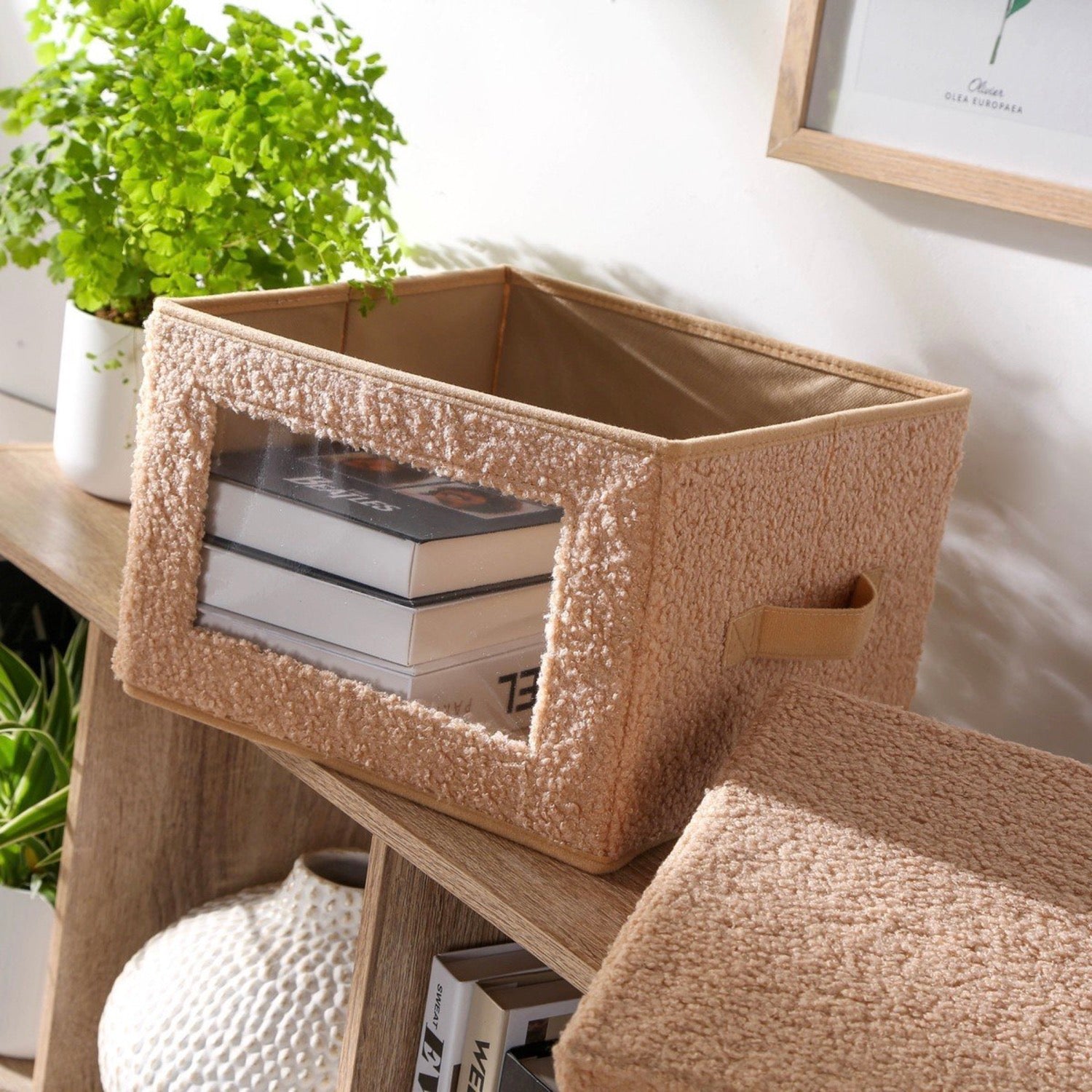 Storage Box - Fabric - Beige