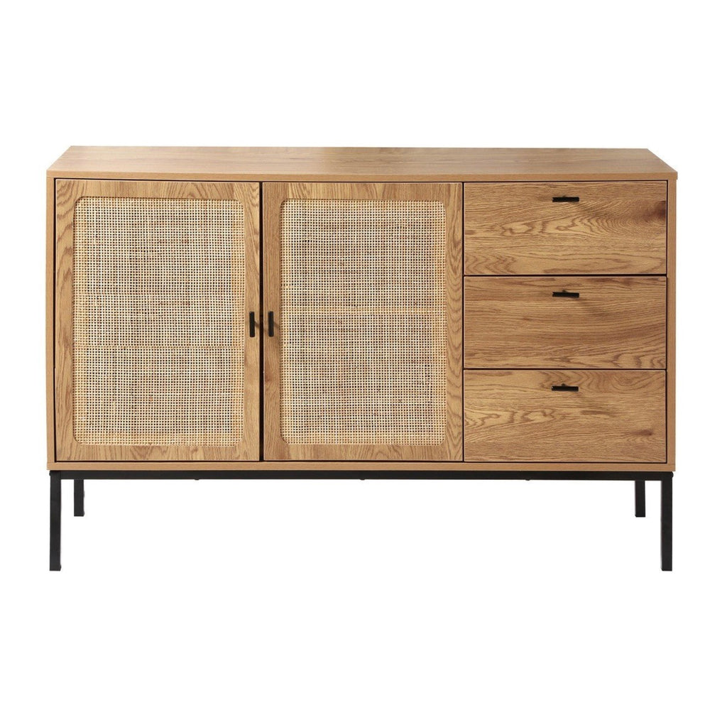 Jaya - Sideboard 3 Drawers / 2 Doors - Rattan