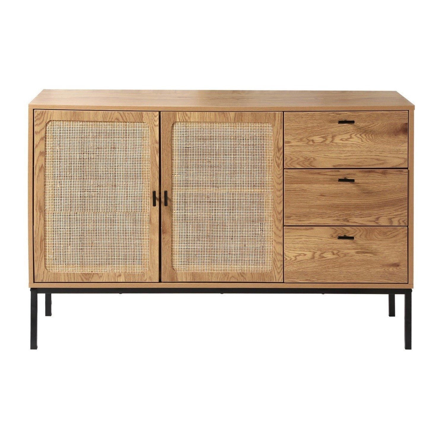 Jaya - Sideboard 3 Drawers / 2 Doors - Rattan