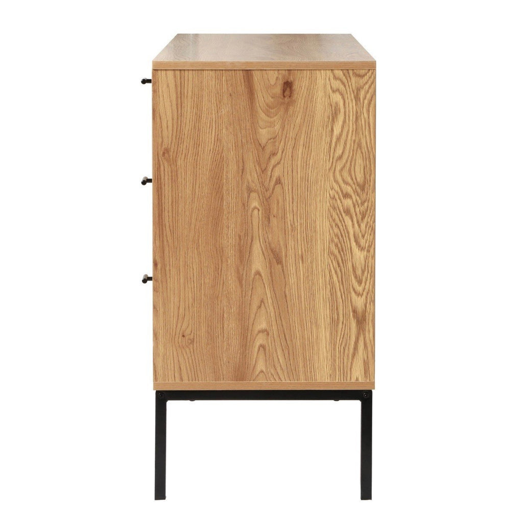 Jaya - Sideboard 3 Drawers / 2 Doors - Rattan