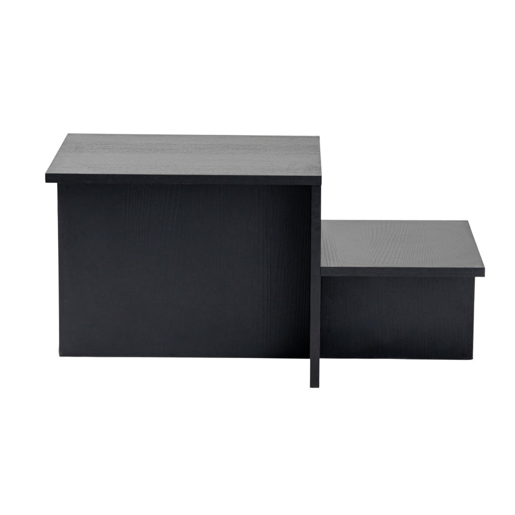 Harmony Living Room Coffee Table - Black Wood