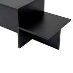 Harmony Living Room Coffee Table - Black Wood