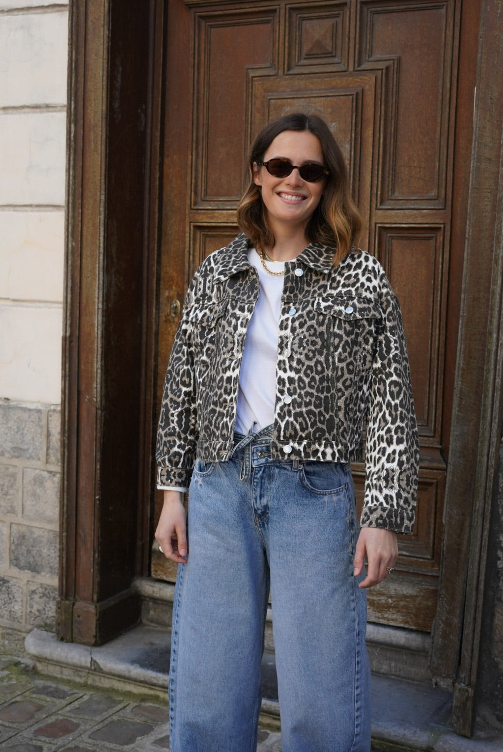 Raphaëlle Leopard Jacket