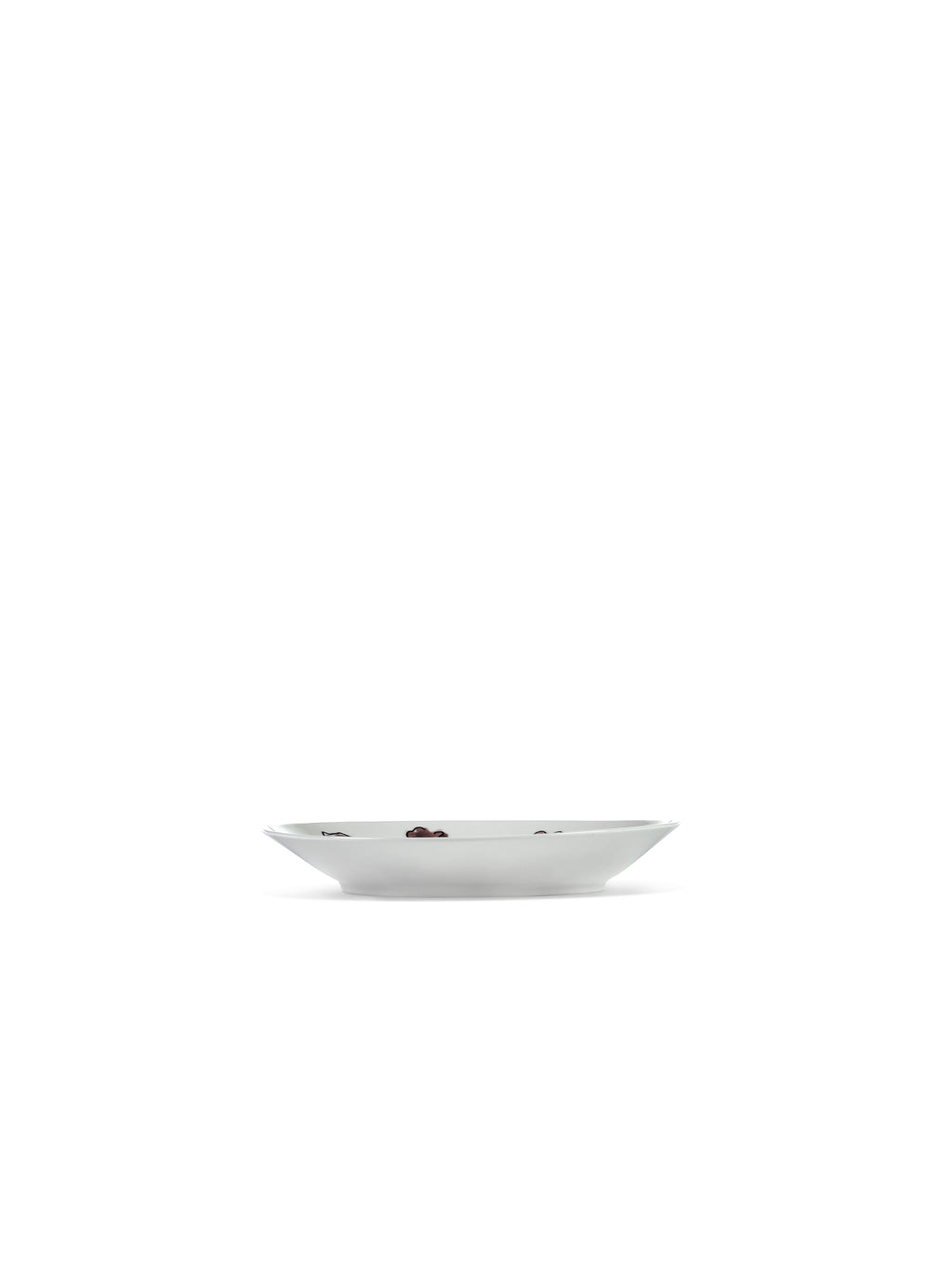 Midnight Flowers - Lot De 2 Assiettes Creuses - S - Porcelaine Bone China - Foncé Viola