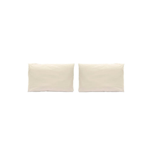Uni Pillowcases - Pure - 100% Cotton Percale - Cream