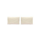 Taies D'Oreiller Uni - Pure - 100% Percale de coton - Crème