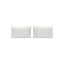 Taies D'Oreiller Uni - Pure - 100% Percale de coton - Blanc