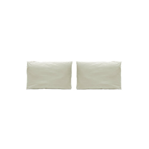 Pillowcases Uni - Pure - 100% Cotton Percale - Verde Gris