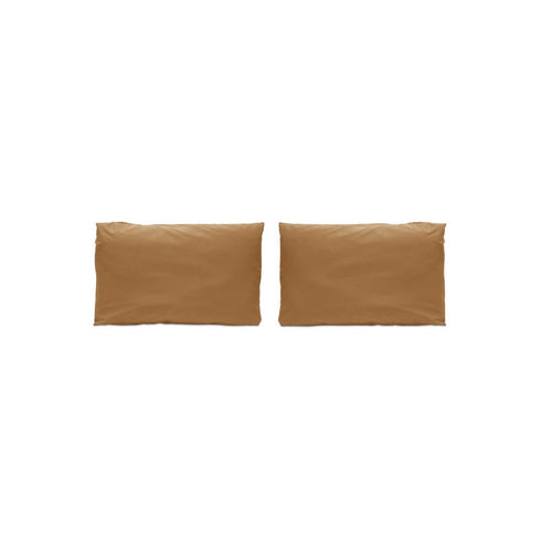 Plain Pillowcases - Pure - 100% Cotton Percale - Toffee