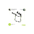 Porte-Vélos Argent - Maximum 3 Vélos - Adaptable A Tout Type De Voiture