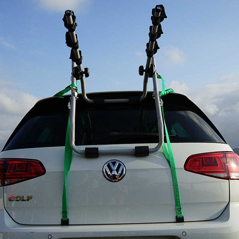 Porte-Vélos Argent - Maximum 3 Vélos - Adaptable A Tout Type De Voiture