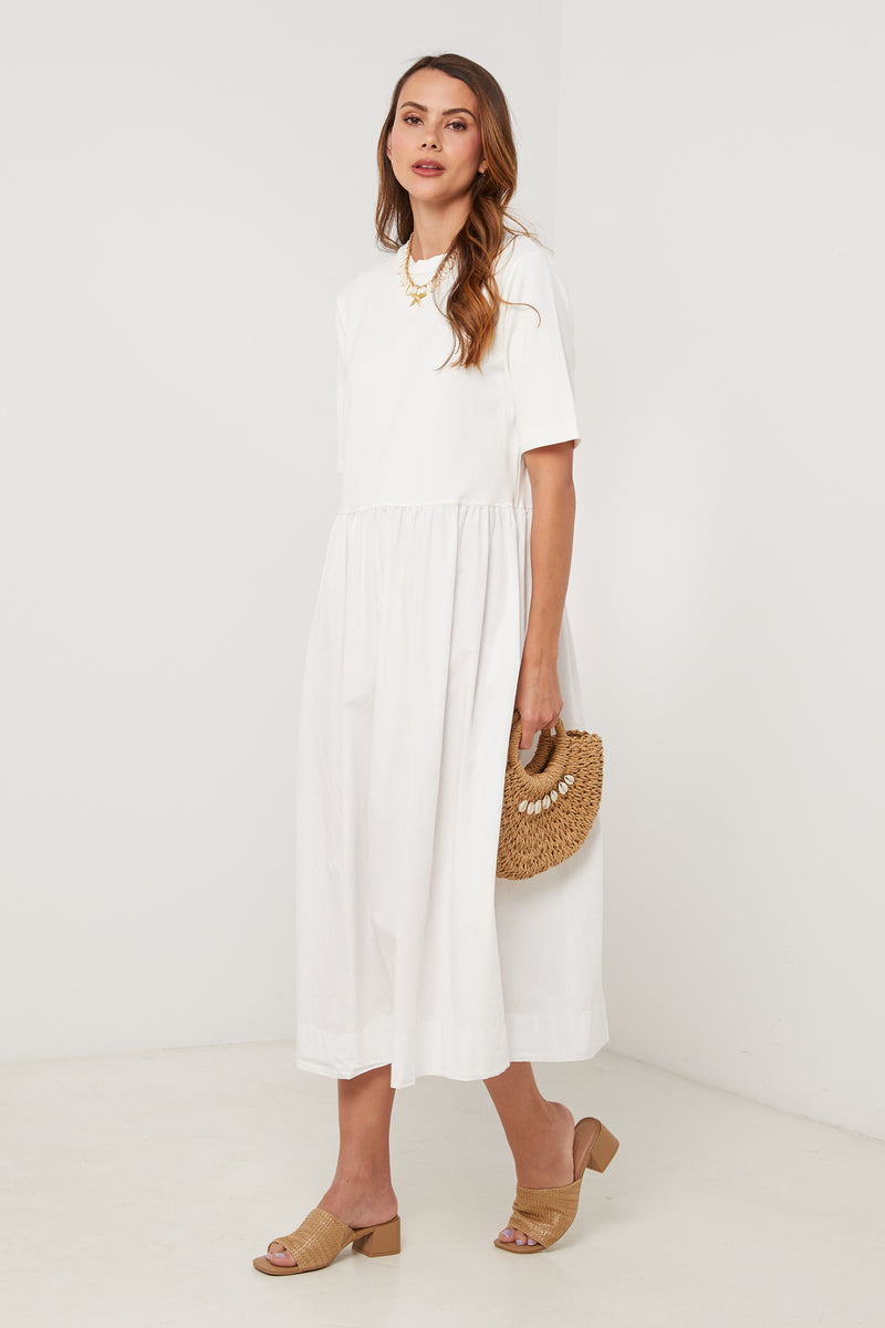Vestido - Blanco - Mujer