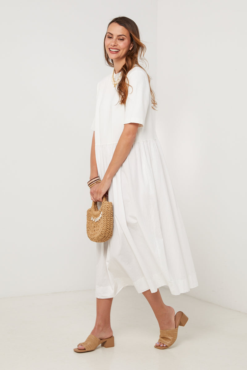 Vestido - Blanco - Mujer