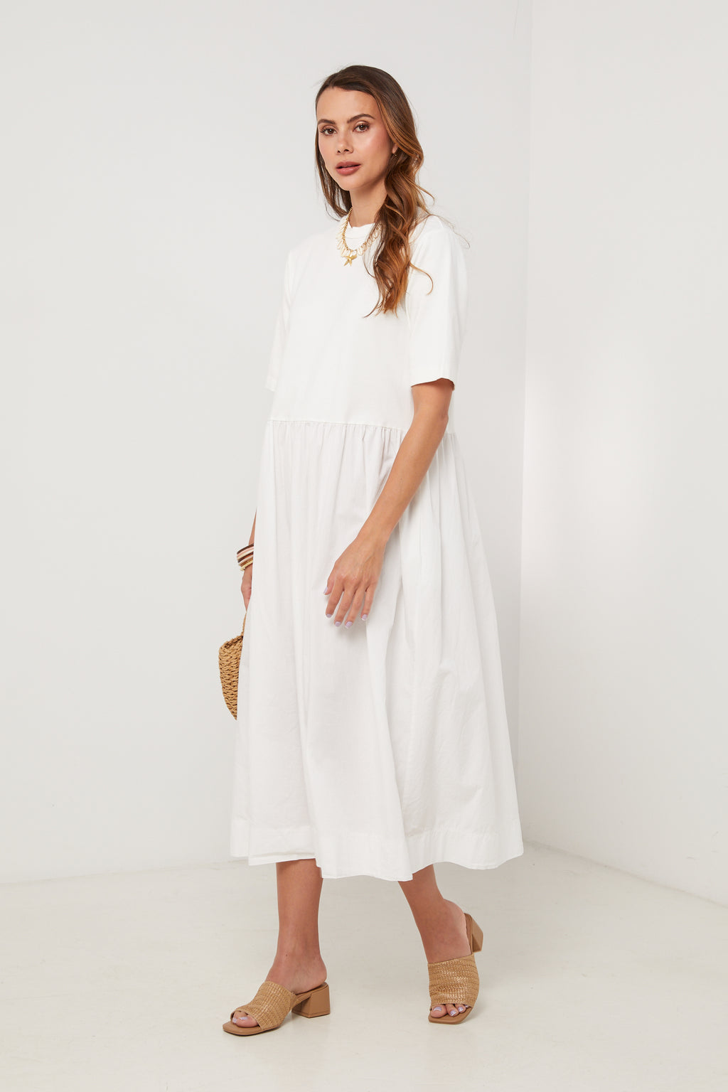 Robe - Blanc - Femme