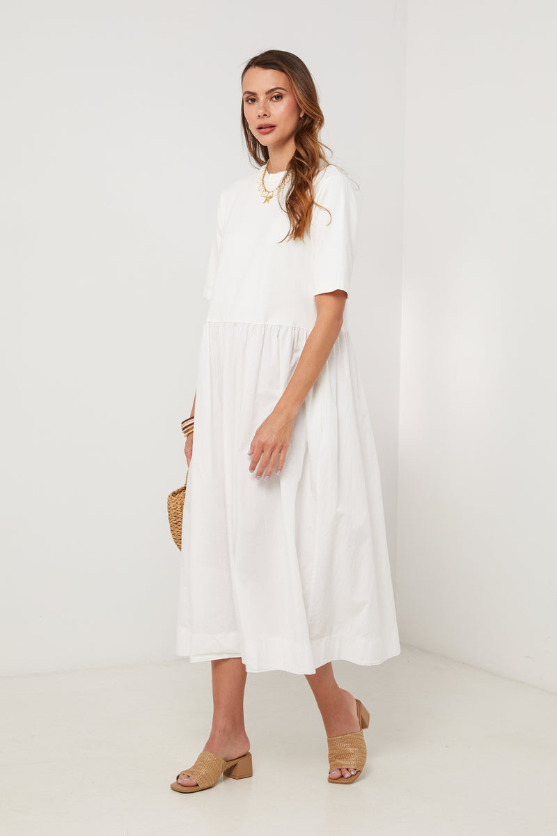 Vestido - Blanco - Mujer