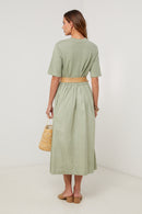 Vestido - Caqui - Mujer