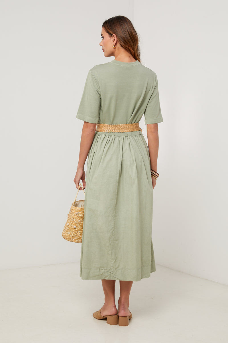 Vestido - Caqui - Mujer