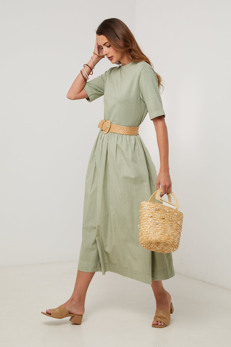 Vestido - Caqui - Mujer