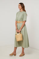 Vestido - Caqui - Mujer
